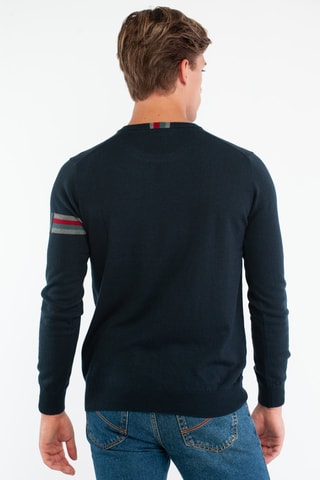 Pull en laine - Bleu - Harmont & Blaine Jeans