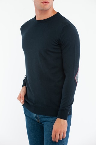 Pull en laine - Bleu - Harmont & Blaine Jeans