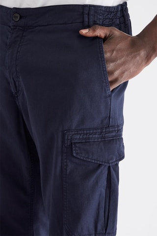 Calças cargo - Azul - Harmont & Blaine