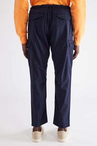 Calças cargo - Azul - Harmont & Blaine