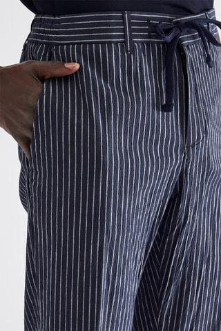 Calças chino - Azul-marinho e branco - Harmont & Blaine