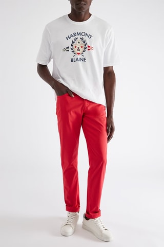 Calças - Vermelho - Harmont & Blaine Jeans