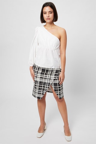 Blusa assimétrica Branco - Harmont & Blaine