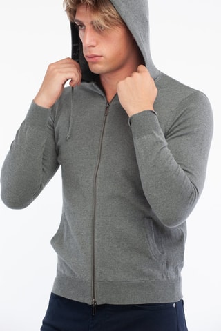 Sweat à capuche - Gris - Harmont & Blaine Jeans