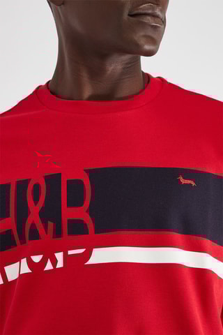 Sweat - Rouge - Harmont & Blaine
