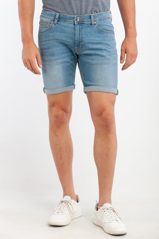 Calções slim em ganga - Azul-claro - Harmont & Blaine Jeans
