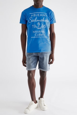 Bermudas de ganga - Azul - Harmont & Blaine