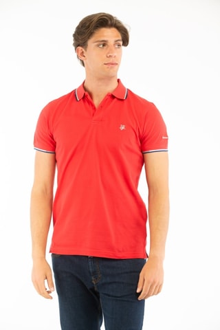 Polo - Vermelho -  Harmont & Blaine Jeans