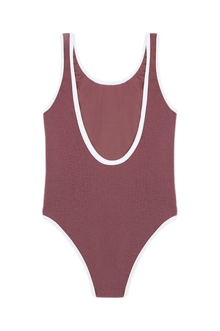 Maillot 1 pièce - Marron