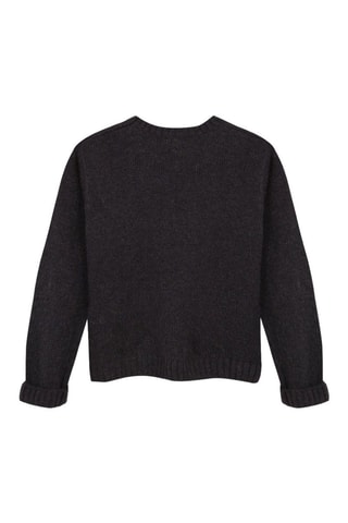 Pull en laine Anthracite chiné