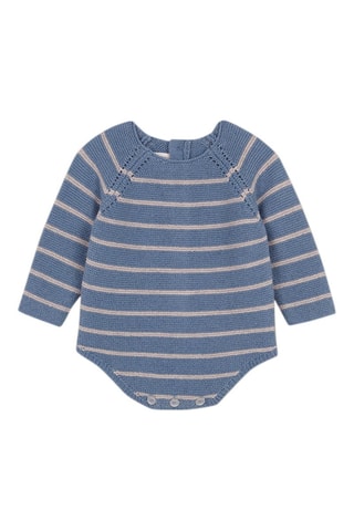 Body manches longues - Bleu