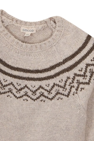 Pull - Beige et marron