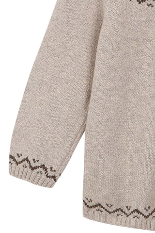 Pull - Beige et marron