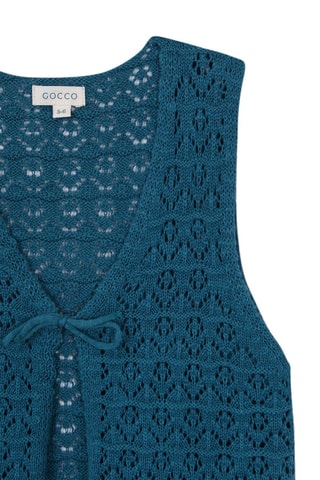 Gilet Bleu pétrole