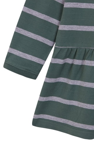 Robe polo - Vert et gris