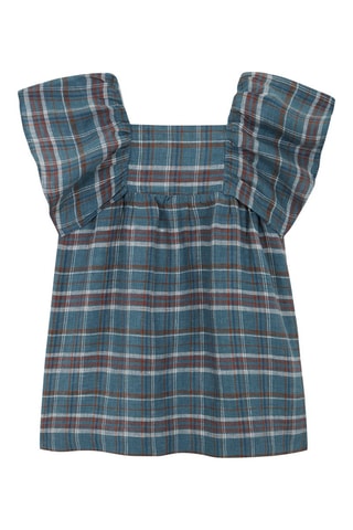 Robe en lin - Bleu marine