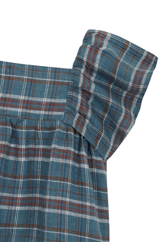 Robe en lin - Bleu marine