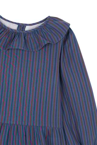 Robe - Bleu et rouge