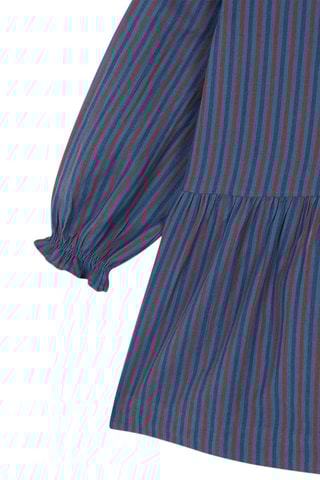 Robe - Bleu et rouge