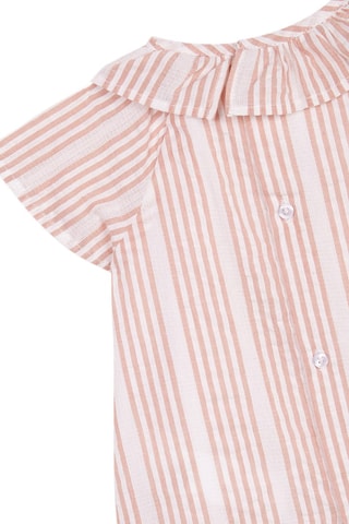 Robe et bloomer - Rose et blanc