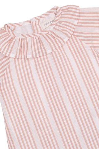 Robe et bloomer - Rose et blanc