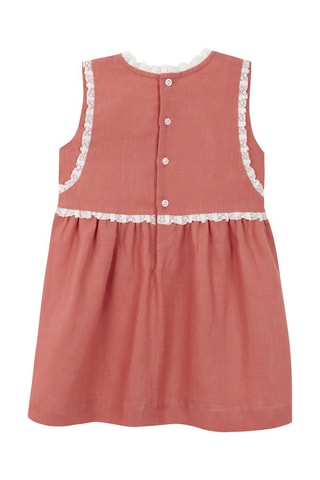 Robe en lin - Rose