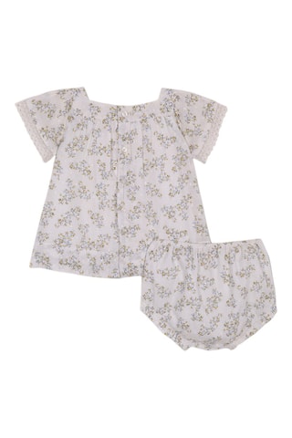 Robe et bloomer - Blanc