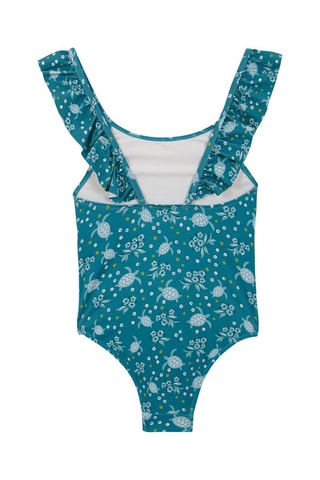 Maillot 1 pièce - Turquoise et bleu canard