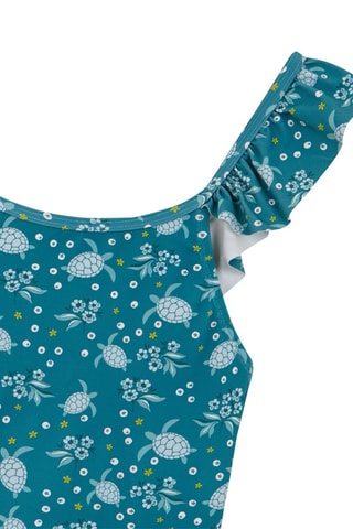 Maillot 1 pièce - Turquoise et bleu canard