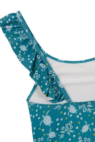 Maillot 1 pièce - Turquoise et bleu canard