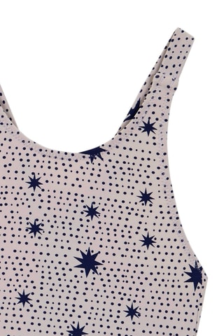 Maillot 1 pièce - Bleu marine et blanc