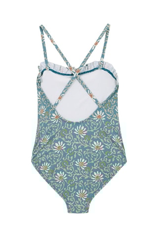 Maillot 1 pièce - Bleu canard