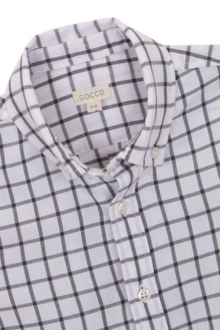 Chemise - Blanc et bleu