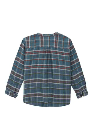 Chemise en lin - Bleu marine