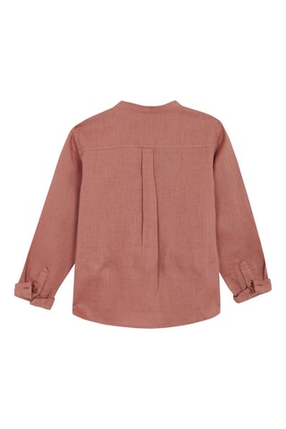 Chemise en lin - Corail