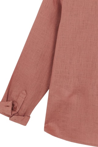 Chemise en lin - Corail