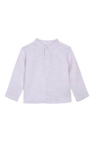 Chemise en lin - Blanc