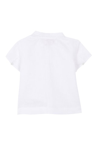Chemise en lin Blanc