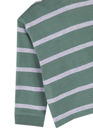 Polo - Vert et gris clair