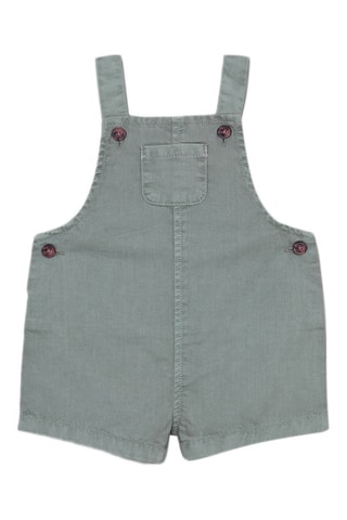 Salopette-short - Vert