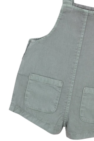 Salopette-short - Vert