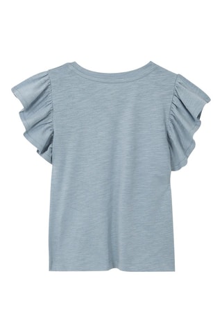 T-shirt Bleu clair chiné