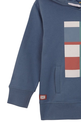 Sweat à capuche - Bleu