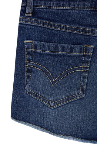 Short en jean Bleu clair