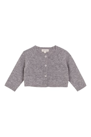 Gilet en laine et cachemire - Gris foncé chiné