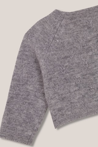 Gilet en laine et cachemire - Gris foncé chiné