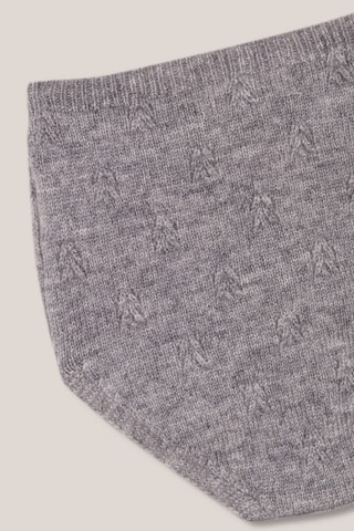 Bloomer en laine et cachemire - Gris chiné