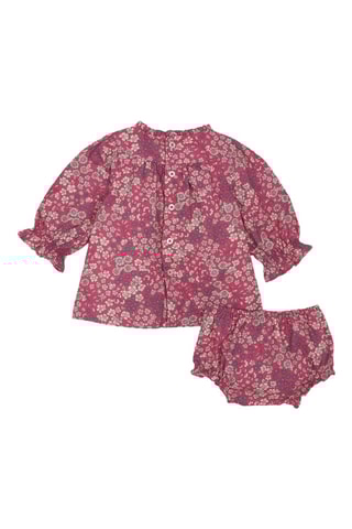 Robe et bloomer - Rose