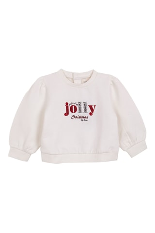 Sweat polaire - Blanc