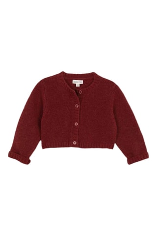 Gilet en laine - Bordeaux